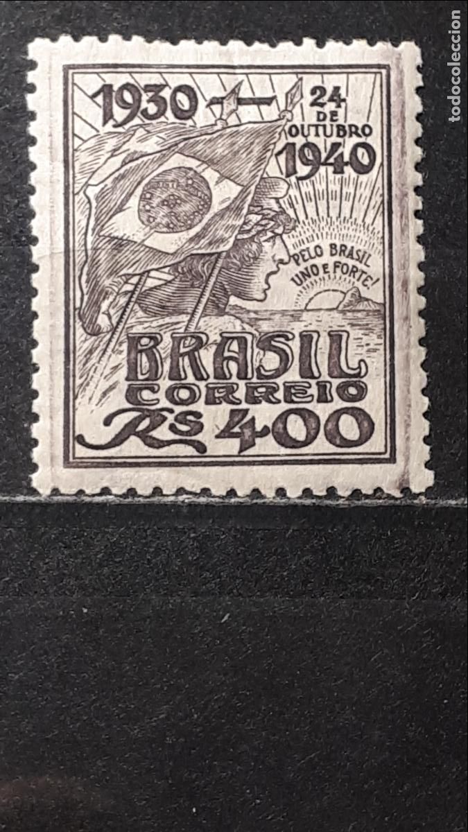 Sellos: BRASIL *. A&Ntilde;O 1940. YVERT 367 - Foto 1