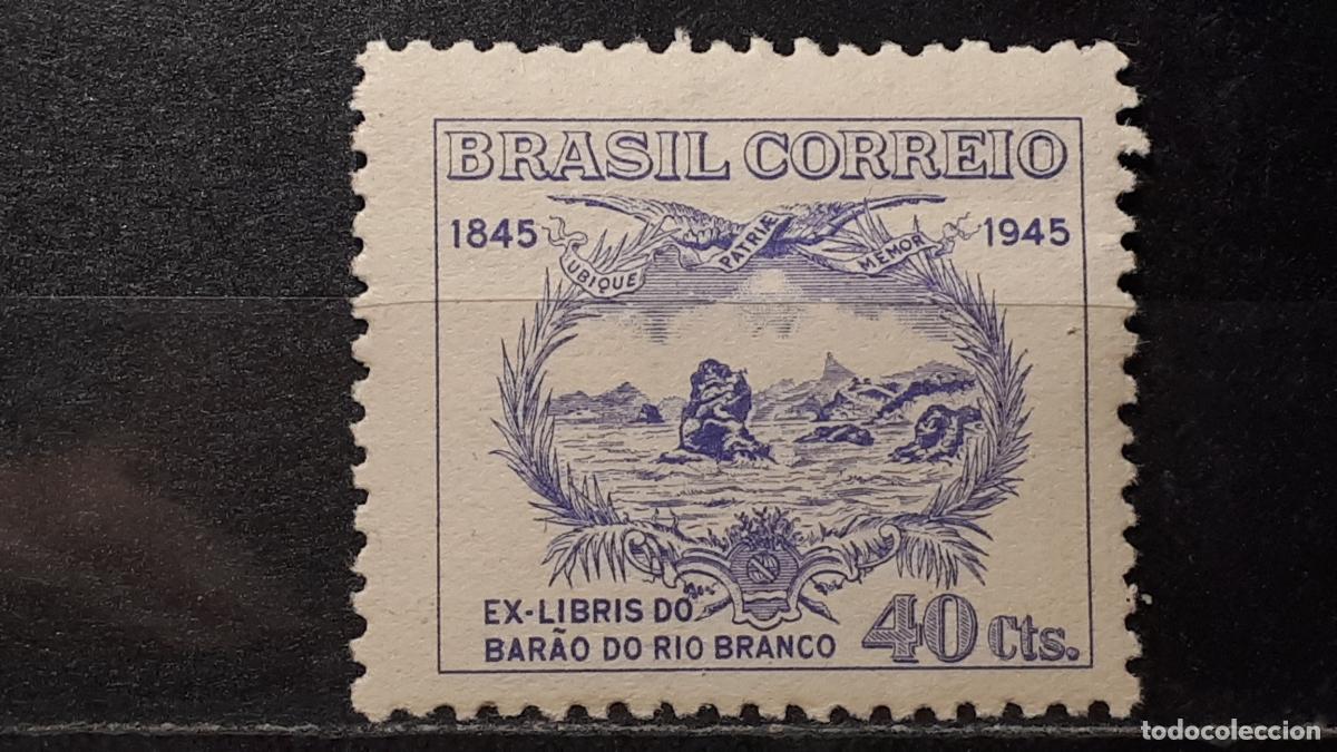 Sellos: BRASIL *. A&Ntilde;O 1945. YVERT 424 - Foto 1