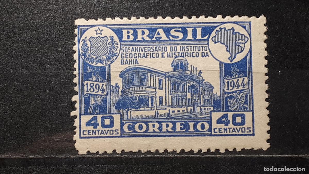 Sellos: BRASIL *. A&Ntilde;O 1945. YVERT 431 - Foto 1