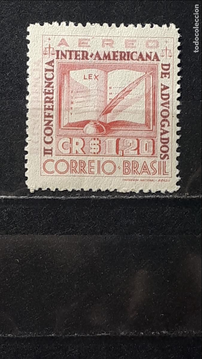 Sellos: BRASIL *. A&Ntilde;O 1943. YVERT A&Eacute;REO 40 - Foto 1