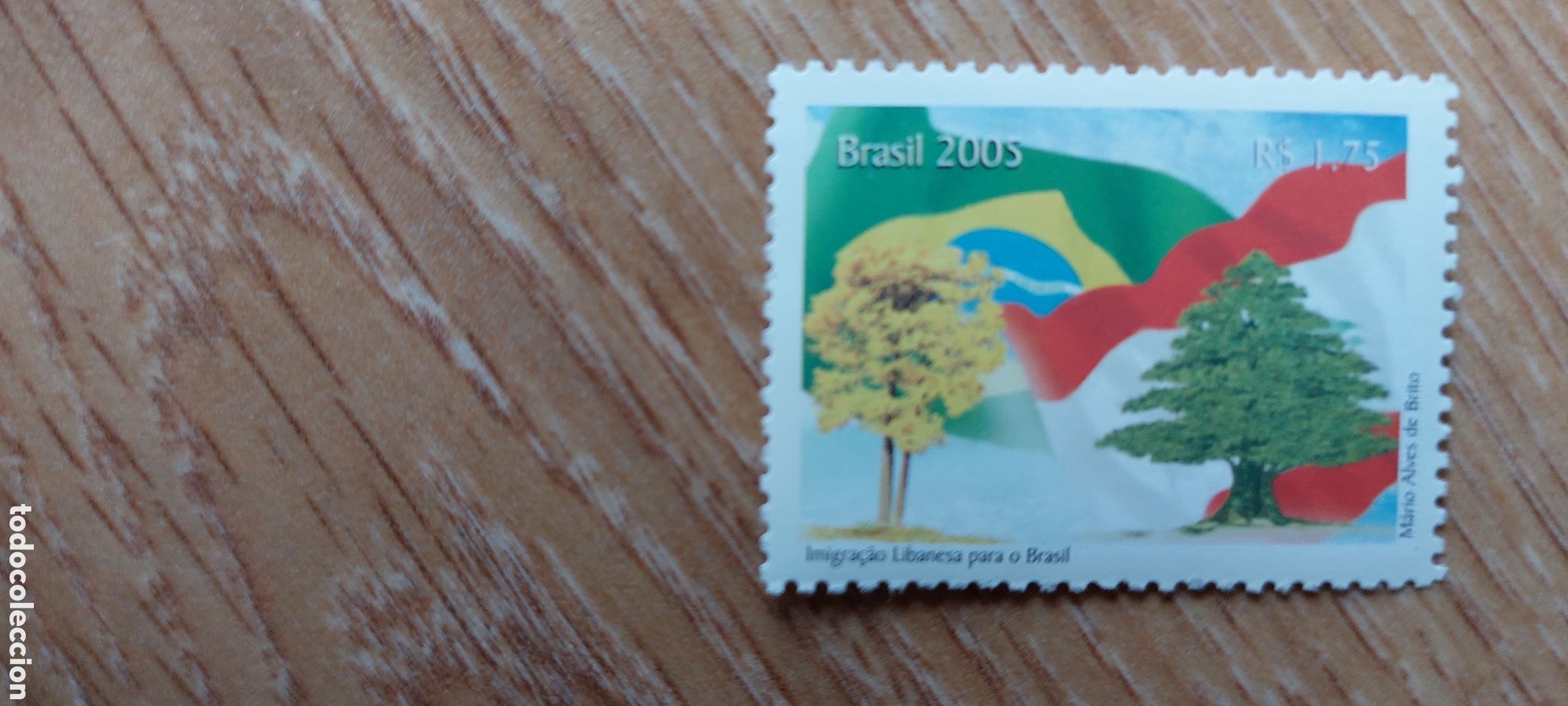 Sellos: 2005 Brasil nuevo inmigraci&oacute;n Libanesa - Foto 2