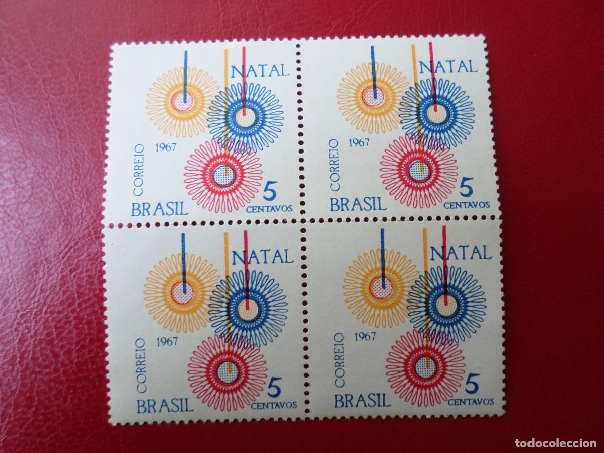 Sellos: brasil, 1967, navidad, Yvert 838 - Foto 1