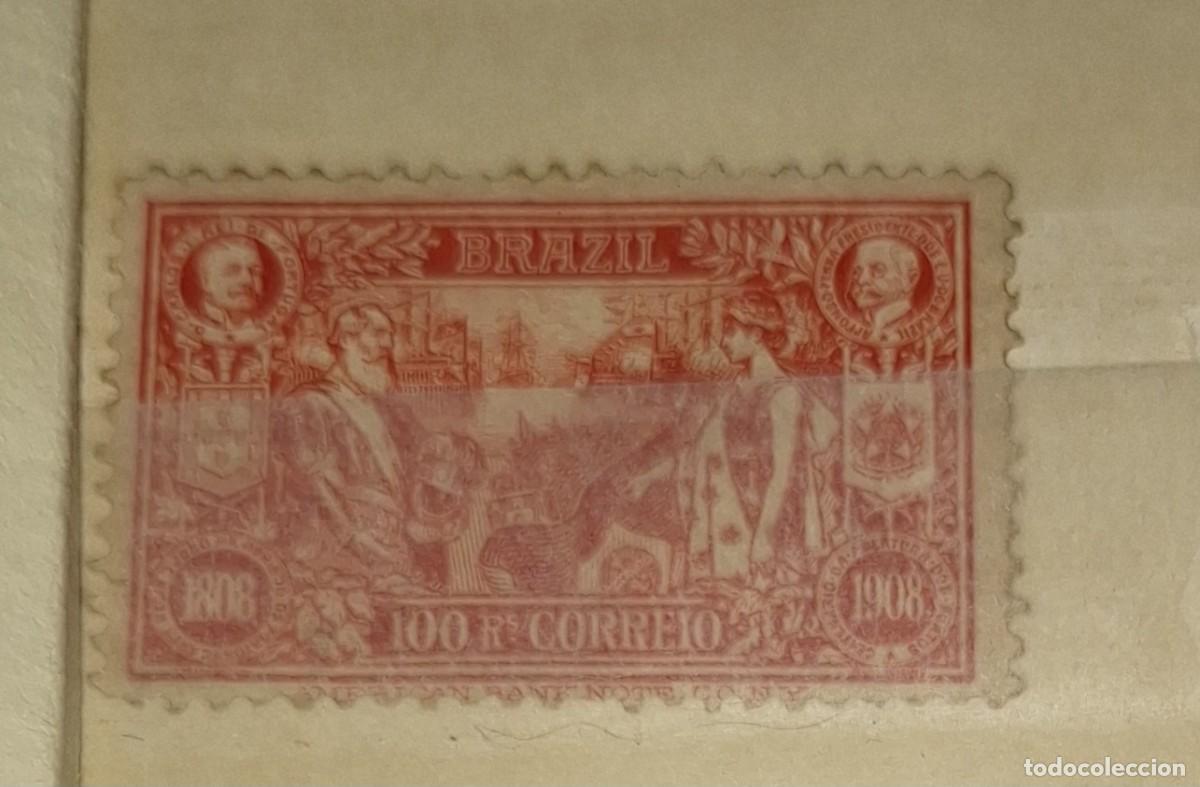 Sellos: BRASIL, 1908, CAT.YT.143. - Foto 1