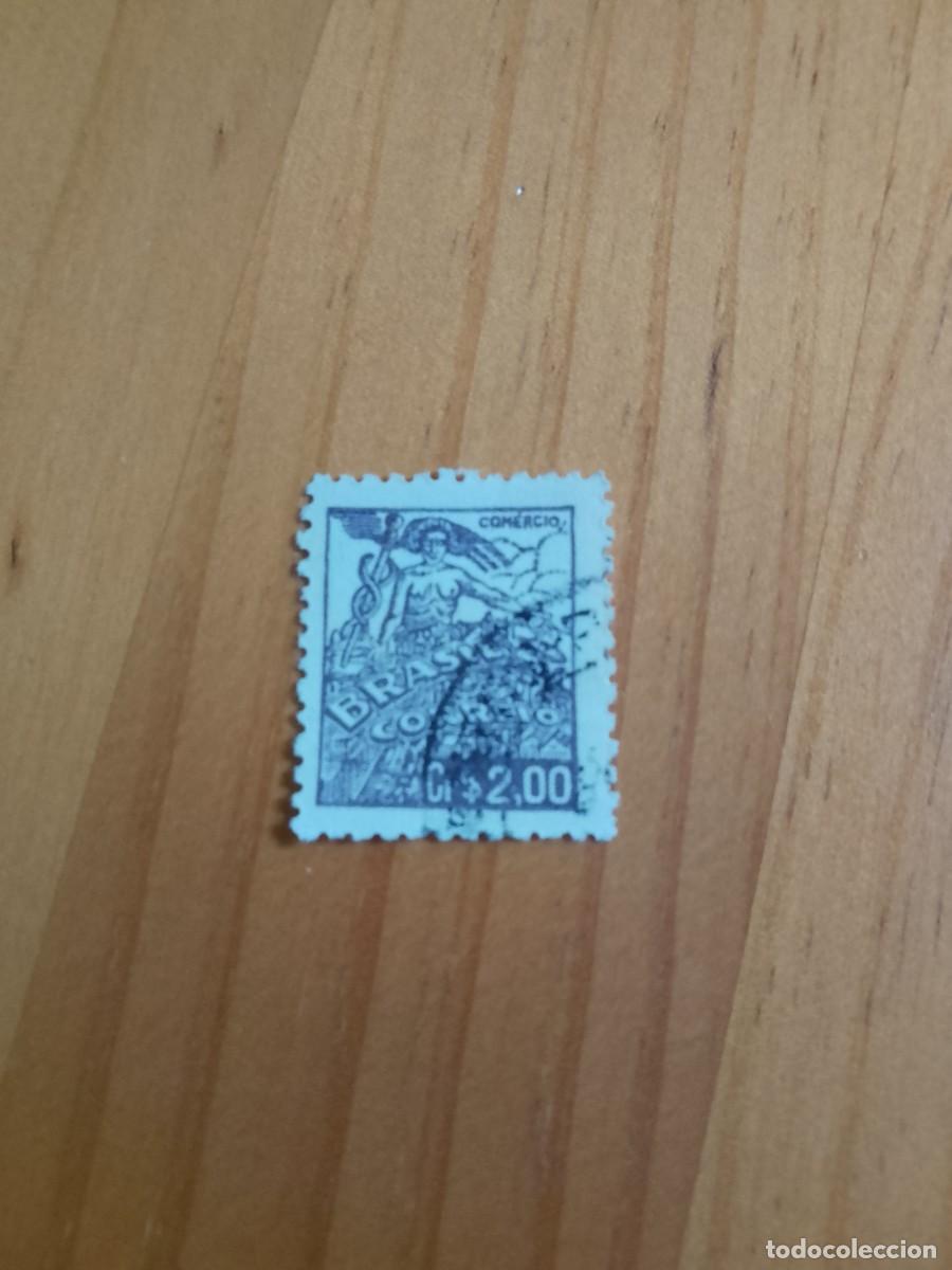 Sellos: BRASIL - V/F CR$2,00 - COMERCIO - Foto 1