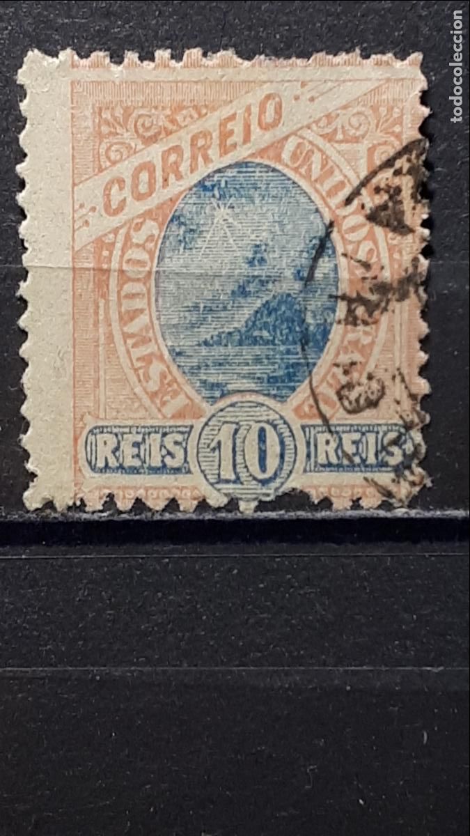 Sellos: BRASIL. A&Ntilde;O 1894.&deg;. YVERT 79 - Foto 1