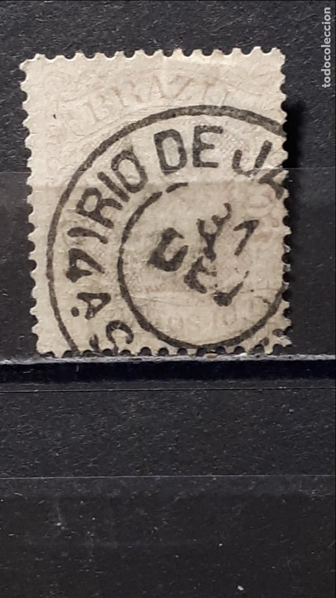 Sellos: BRASIL. A&Ntilde;O 1882. &deg;. YVERT 55 - Foto 1