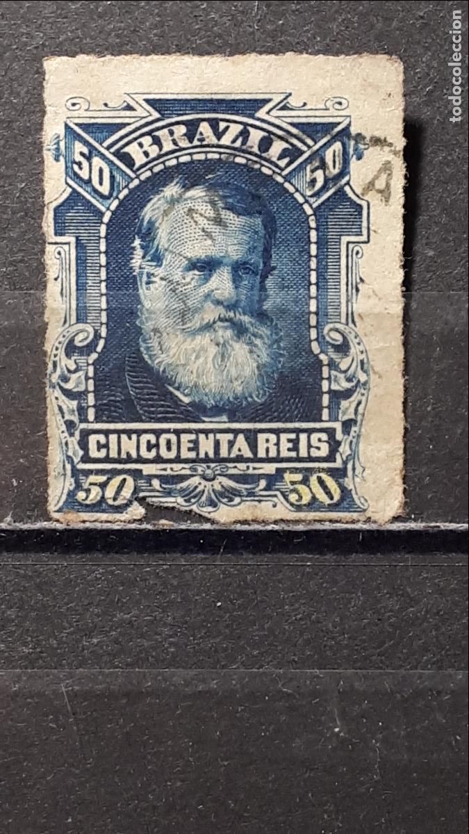 Sellos: BRASIL. A&Ntilde;O 1898. &deg;. YVERT 39 - Foto 1