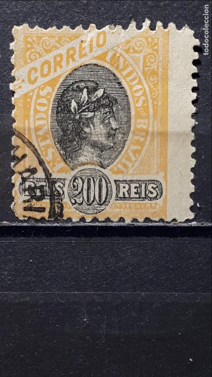 Sellos: BRASIL. A&Ntilde;O 1894. &deg;. YVERT 83 - Foto 1