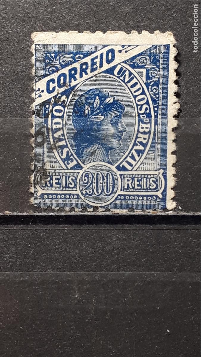 Sellos: BRASIL. A&Ntilde;O 1900. &deg;. YVERT 118 - Foto 1