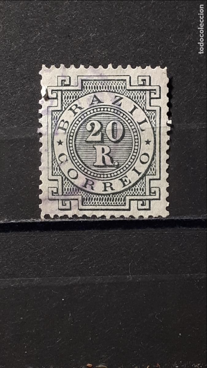 Sellos: BRASIL. A&Ntilde;O 1884. &deg;. YVERT 59 - Foto 1