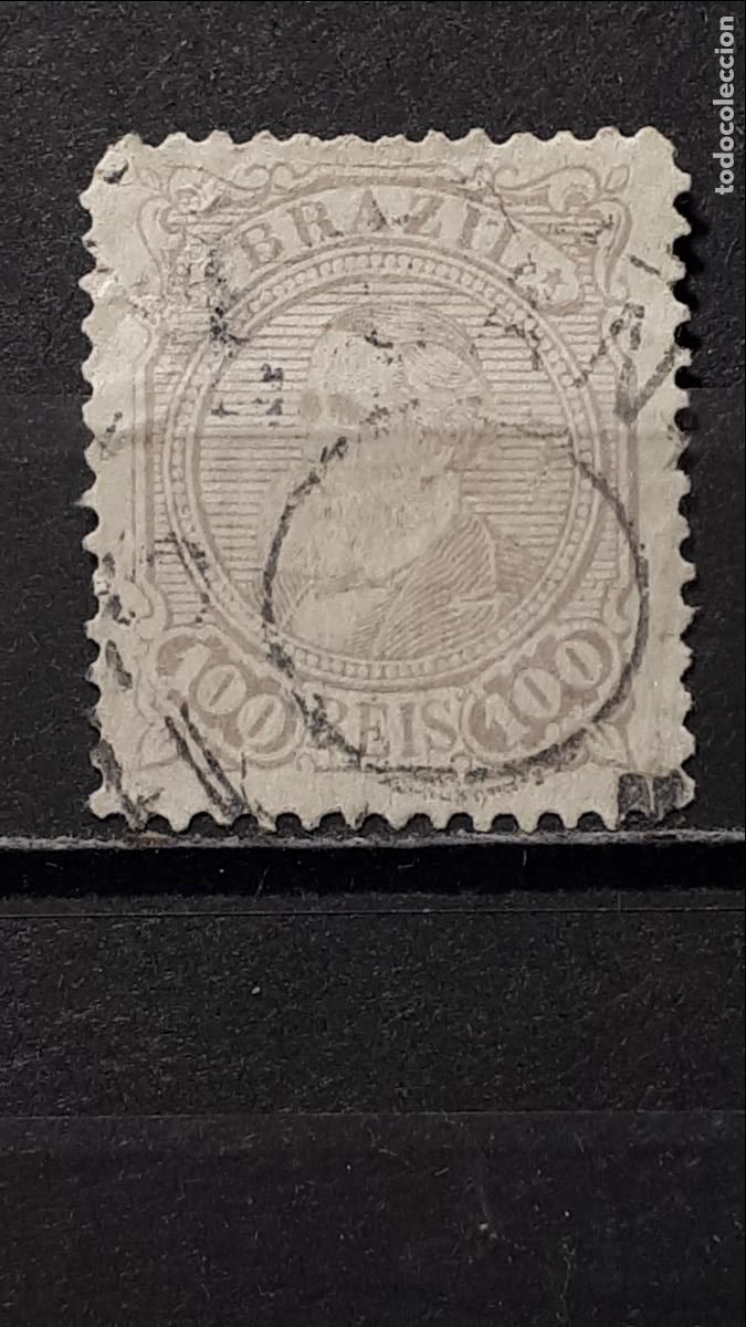 Sellos: BRASIL. A&Ntilde;O 1884. &deg;. YVERT 61 - Foto 1