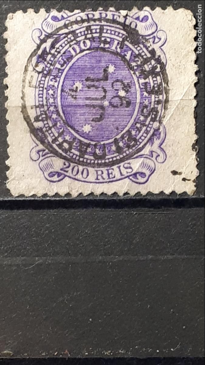 Sellos: BRASIL. A&Ntilde;O 1889. &deg;. YVERT 71 - Foto 1