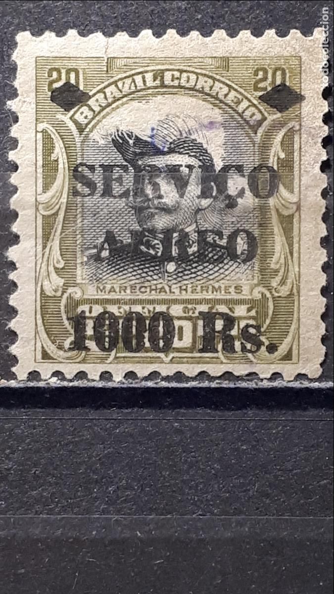 Sellos: BRASIL. A&Ntilde;O 1927. &deg;. YVERT A&eacute;reo 8 - Foto 1