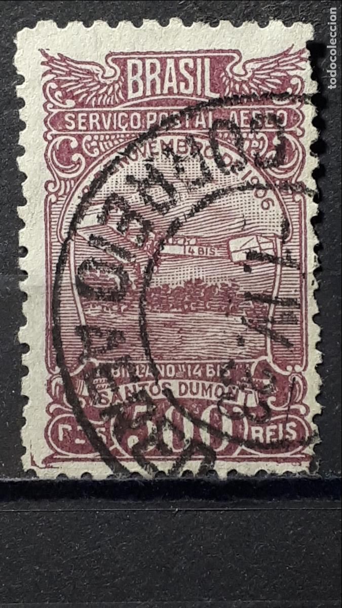Sellos: BRASIL. A&Ntilde;O 1929. &deg;. YVERT A&eacute;reo 20 - Foto 1