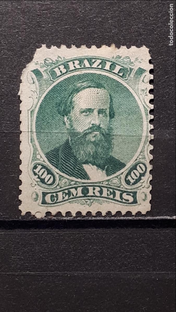 Sellos: BRASIL. A&Ntilde;O 1866. &deg;. YVERT 27 - Foto 1