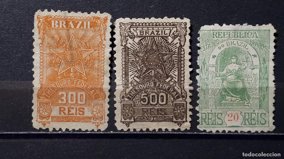 Sellos: BRASIL. &deg;. A catalogar - Foto 1