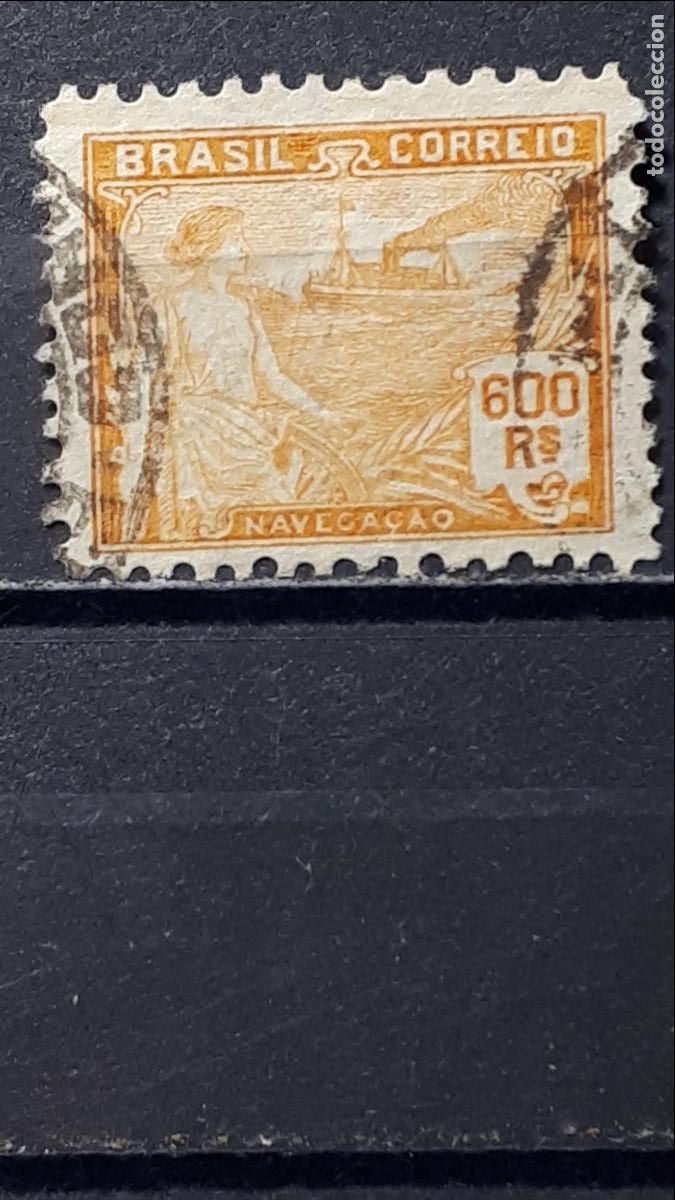 Sellos: BRASIL. A&Ntilde;O 1920. &deg;. YVERT 78 - Foto 1