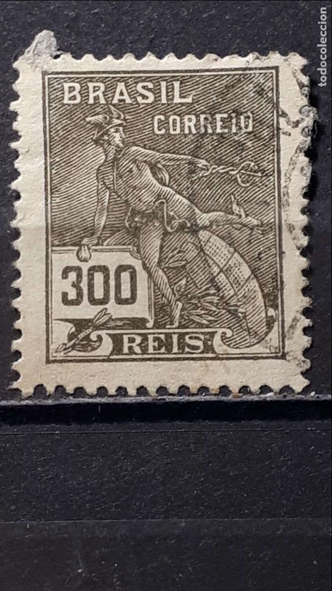 Sellos: BRASIL. A&Ntilde;O 1920. &deg;. YVERT , 175A - Foto 1