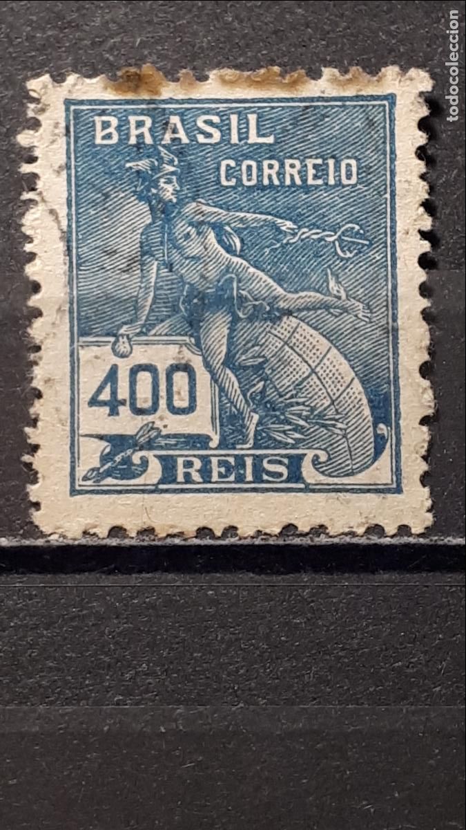 Sellos: BRASIL. A&Ntilde;O 1920. &deg;. YVERT , 176A - Foto 1