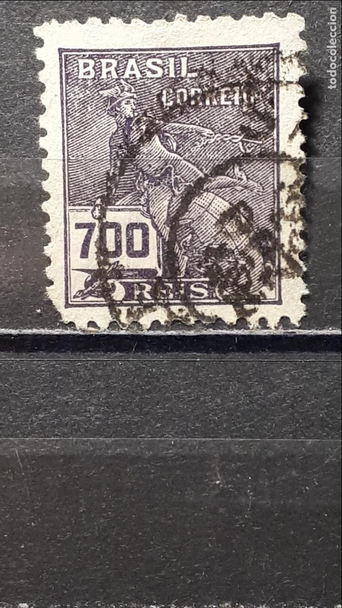 Sellos: BRASIL. A&Ntilde;O 1928. &deg;. YVERT 207 - Foto 1