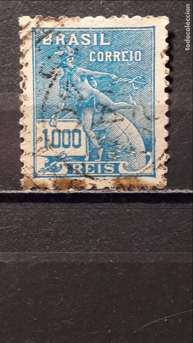 Sellos: BRASIL. A&Ntilde;O 1928. &deg;. YVERT 208 - Foto 1