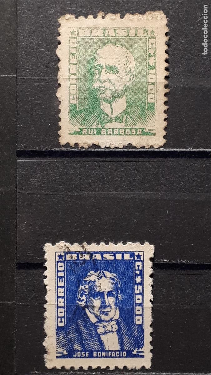 Sellos: BRASIL. A&Ntilde;O 1959. &deg;. YVERT 677A, 679 - Foto 1