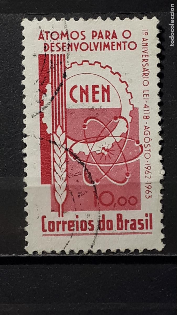 Sellos: BRASIL. A&Ntilde;O 1963. &deg;. YVERT 738 - Foto 1