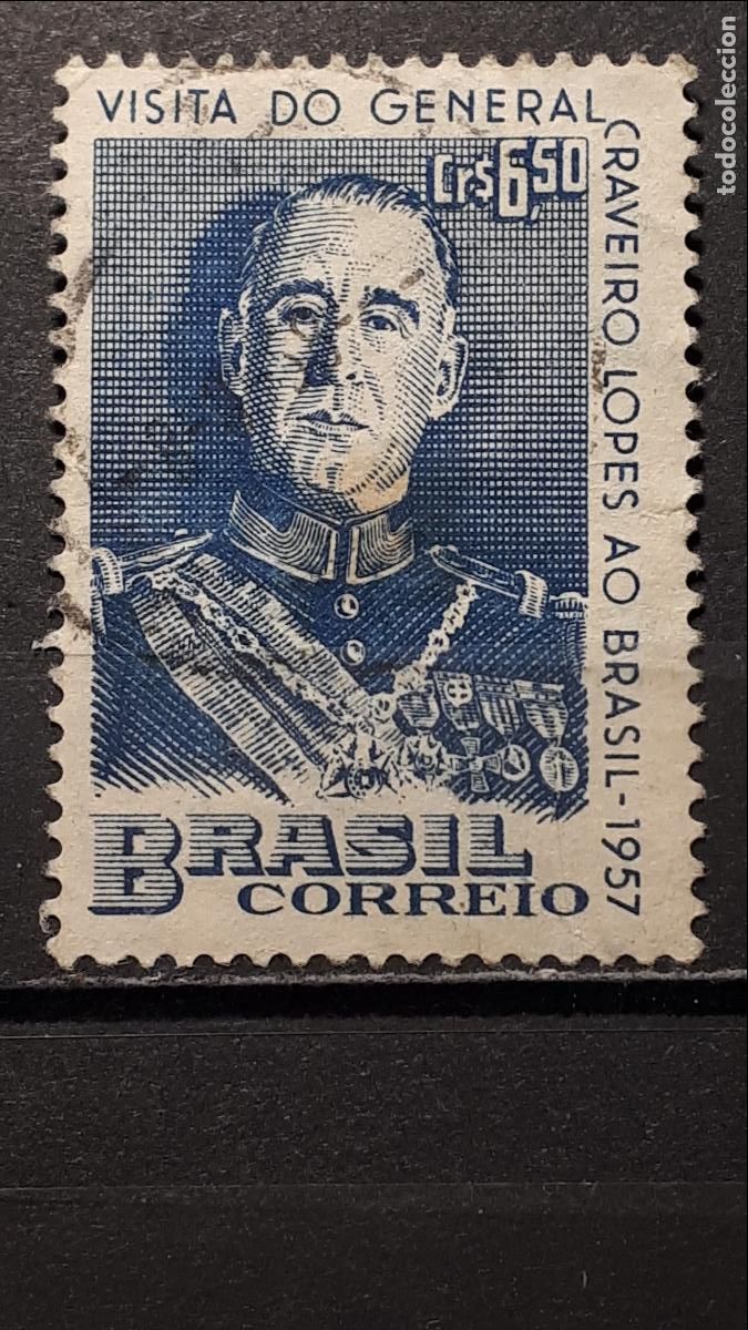 Sellos: BRASIL. A&Ntilde;O 1957. &deg;. YVERT 630 - Foto 1