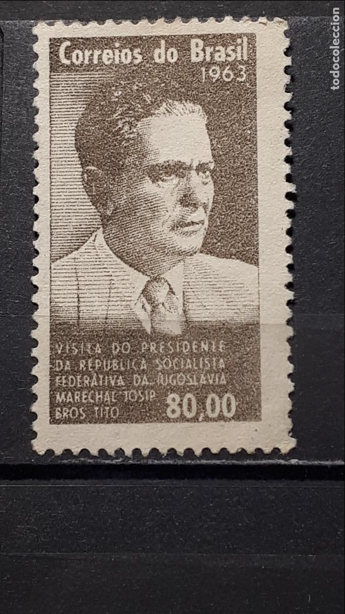 Sellos: BRASIL. A&Ntilde;O 1963. &deg;. YVERT 740 - Foto 1