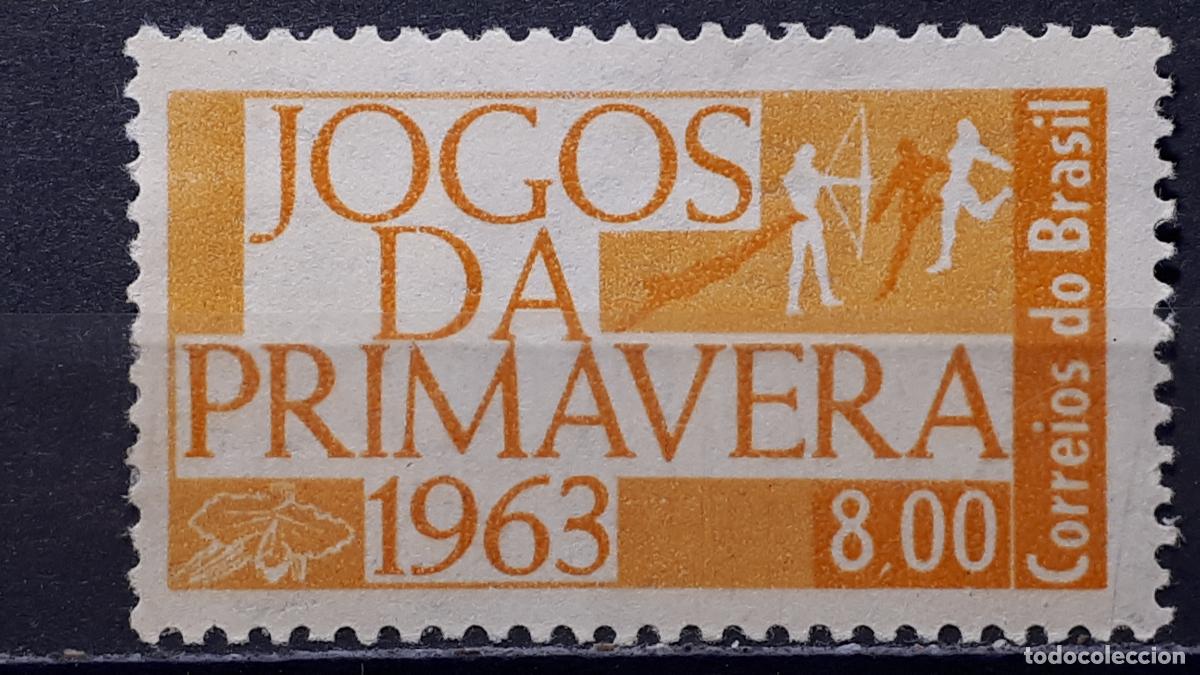 Sellos: BRASIL. A&Ntilde;O 1963. *. YVERT 744 - Foto 1