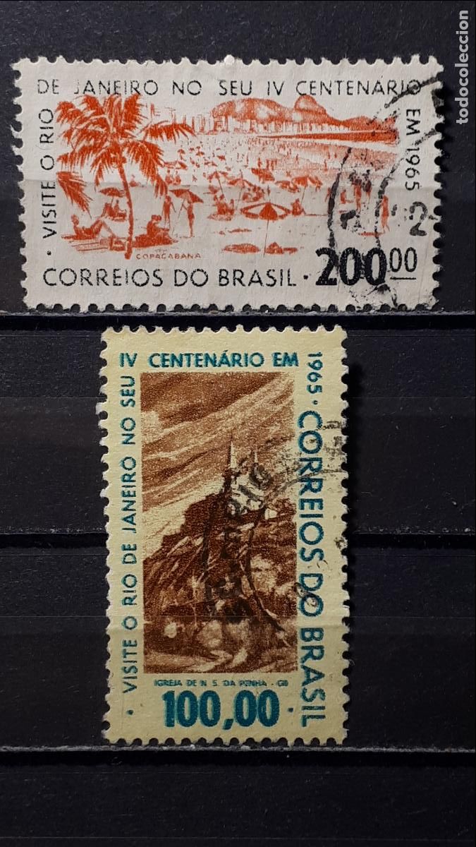 Sellos: BRASIL. A&Ntilde;O 1965. &deg;. YVERT 760/1 - Foto 1