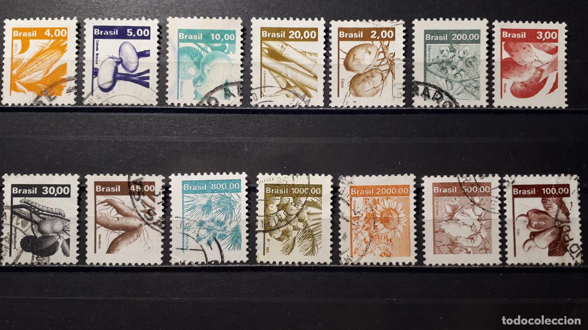Sellos: BRASIL. A&Ntilde;O 1980-85. &deg;. - Foto 1