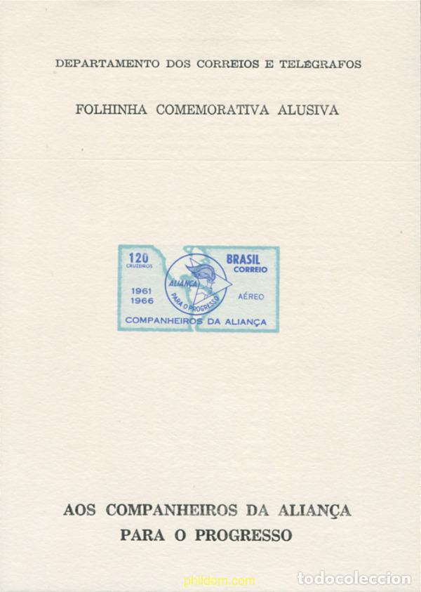 Sellos: 160122 MNH BRASIL 1966 ALIANZA PARA EL PROGRESO - Foto 1