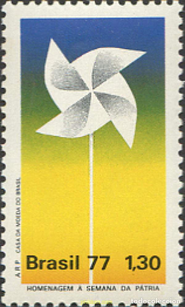 Sellos: 173473 MNH BRASIL 1977 SEMANA DE LA PATRIA. - Foto 1