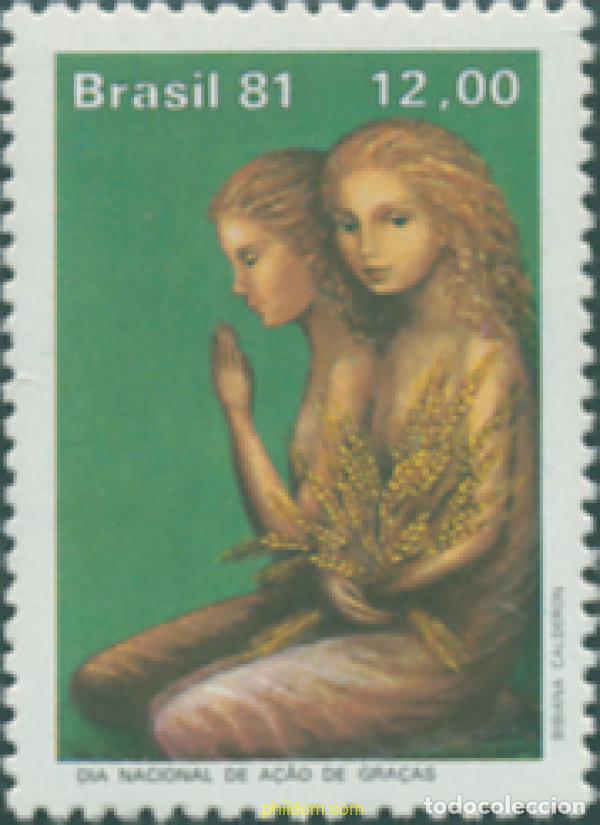 Sellos: 294016 MNH BRASIL 1981 NAVIDAD - Foto 1