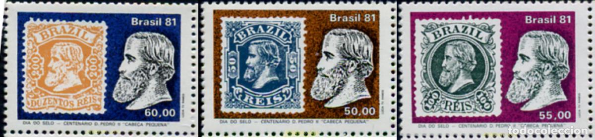 Sellos: 294004 MNH BRASIL 1981 DIA DEL SELLO - Foto 1