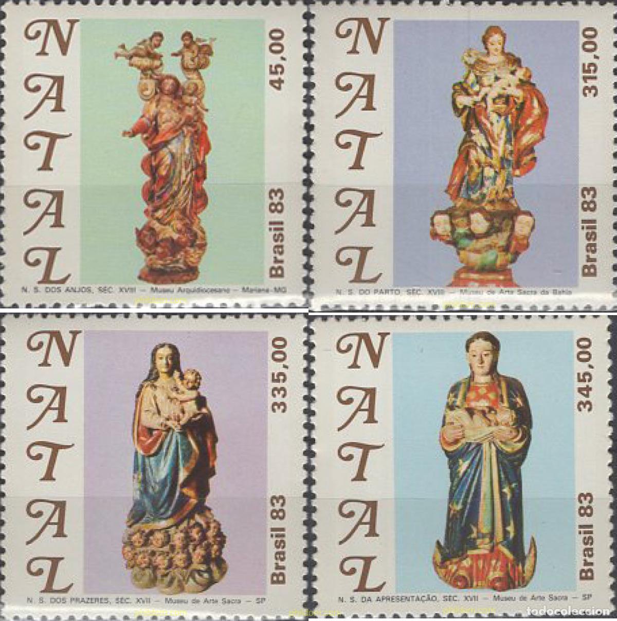 Sellos: 664376 MNH BRASIL 1983 NAVIDAD - Foto 1
