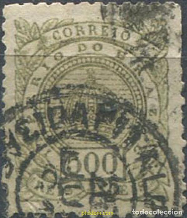 Sellos: 674086 USED BRASIL 1884 BASICA - Foto 1