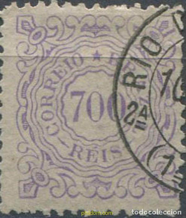 Sellos: 674087 USED BRASIL 1884 BASICA - Foto 1