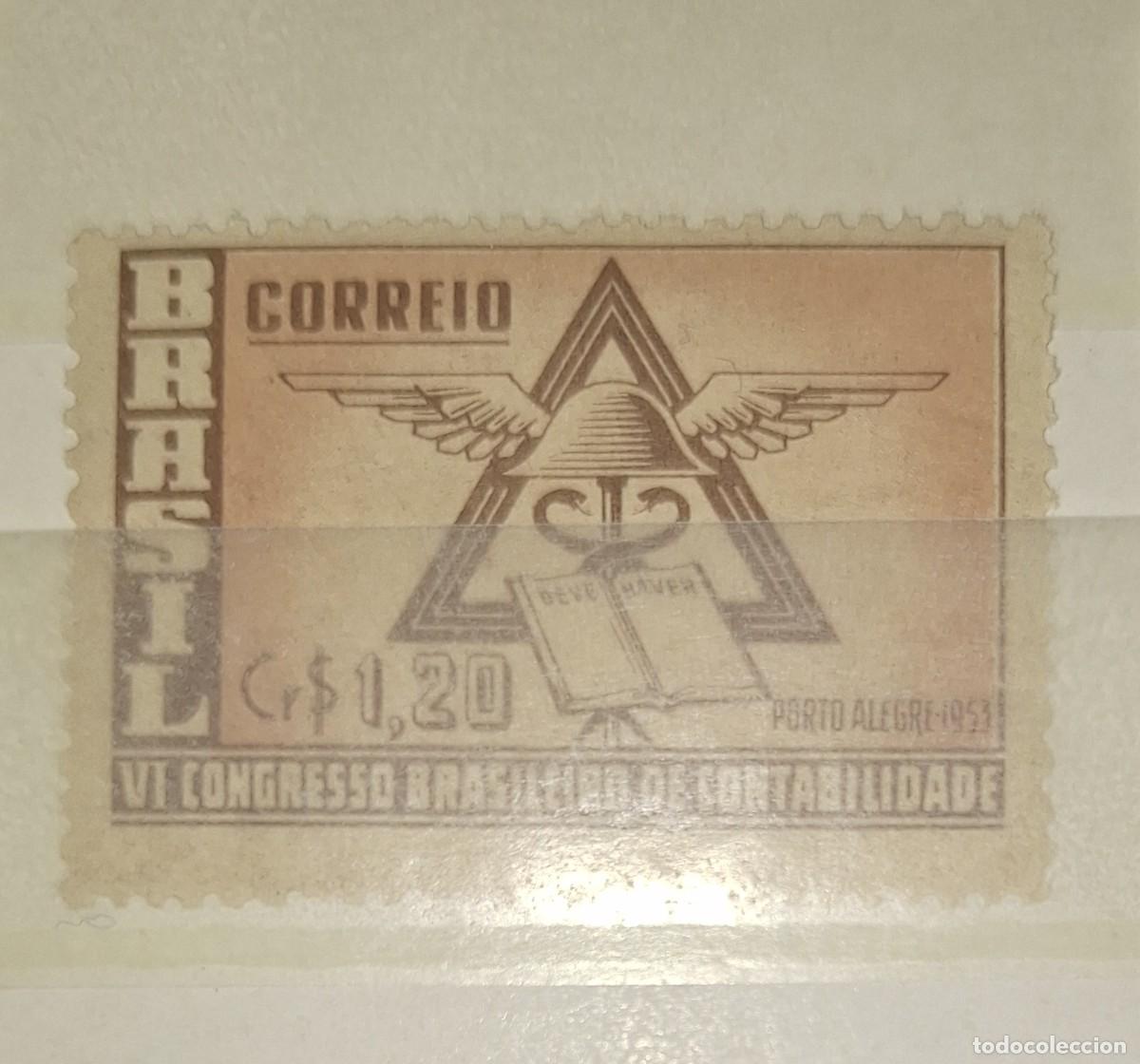 Sellos: BRASIL, 1953, CAT.YT. 528. - Foto 1