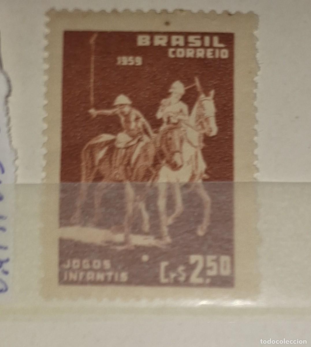 Sellos: BRASIL, 1959, CAT.YT. 673. - Foto 1