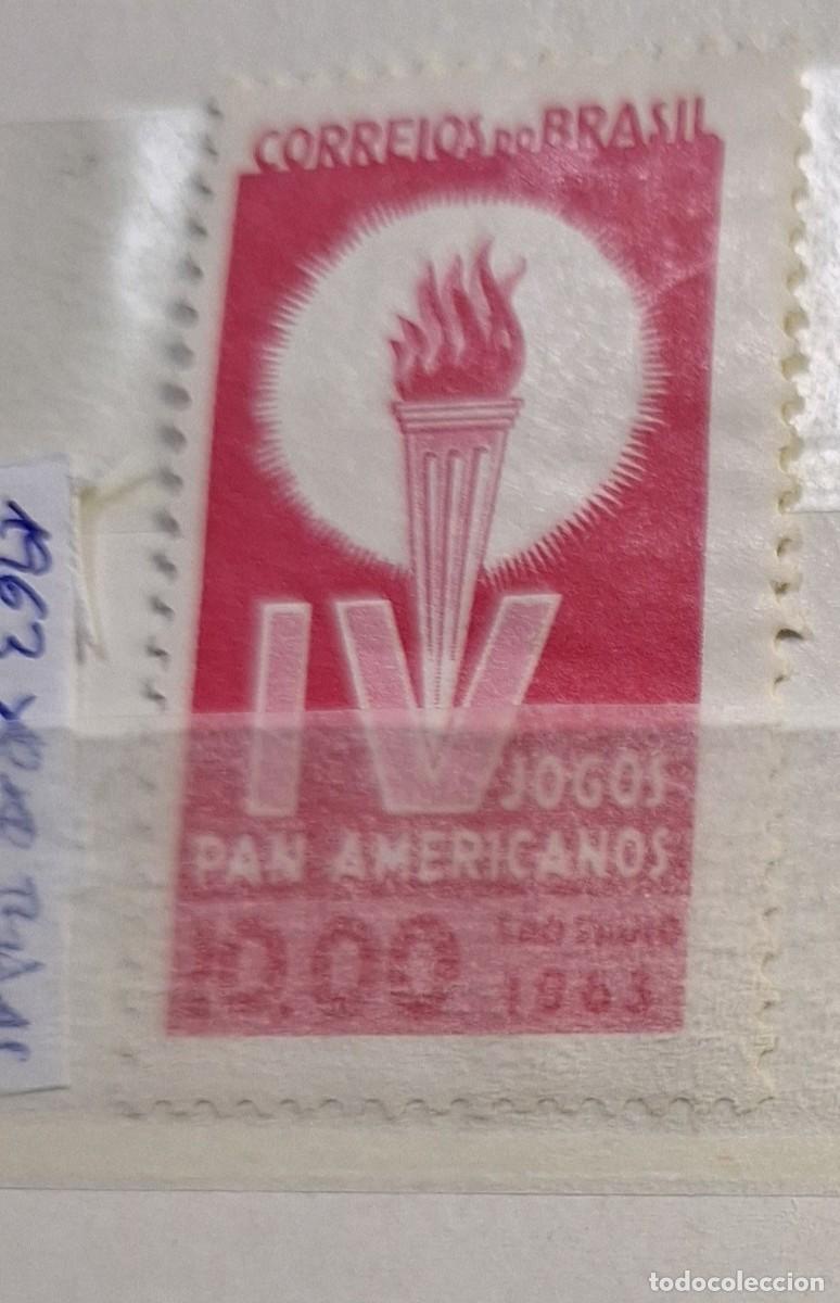 Sellos: BRASIL, 1963, CAT.YT. 733. - Foto 1
