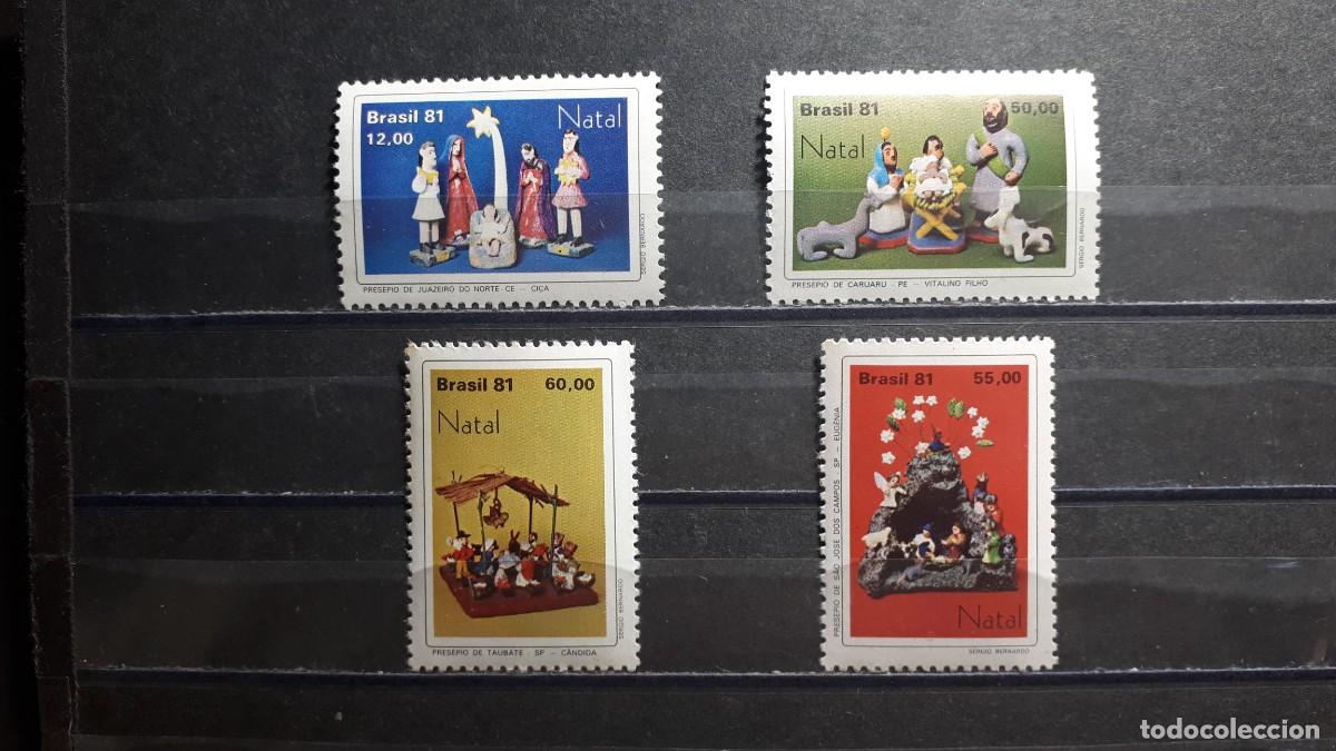Sellos: BRASIL. A&Ntilde;O 1981. **. YVERT 1505/8 - Foto 1