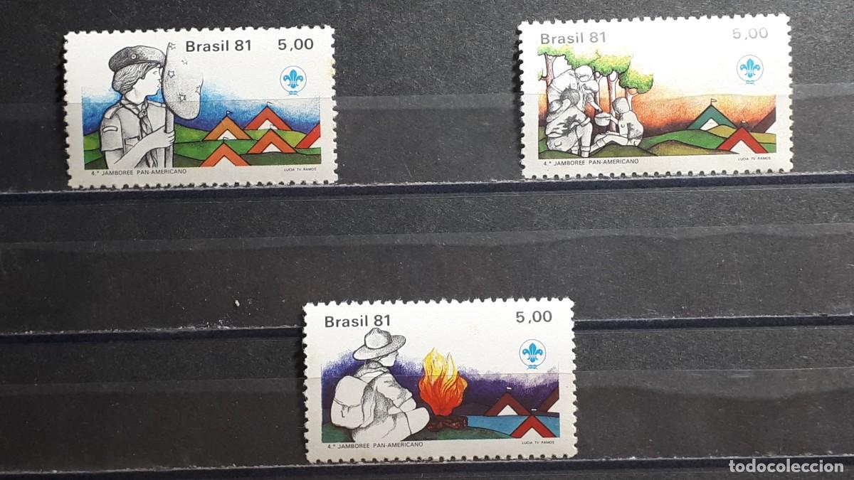 Sellos: BRASIL. A&Ntilde;O 1981. **. YVERT 1464/6 - Foto 1
