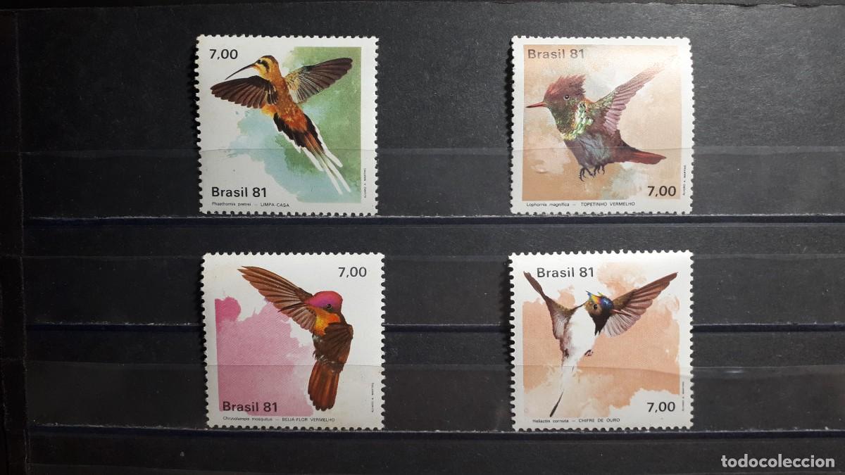 Sellos: BRASIL. A&Ntilde;O 1981. **. YVERT 1473/6 - Foto 1