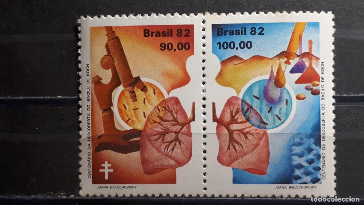 Sellos: BRASIL. A&Ntilde;O 1982. **. YVERT 1525/6 - Foto 1