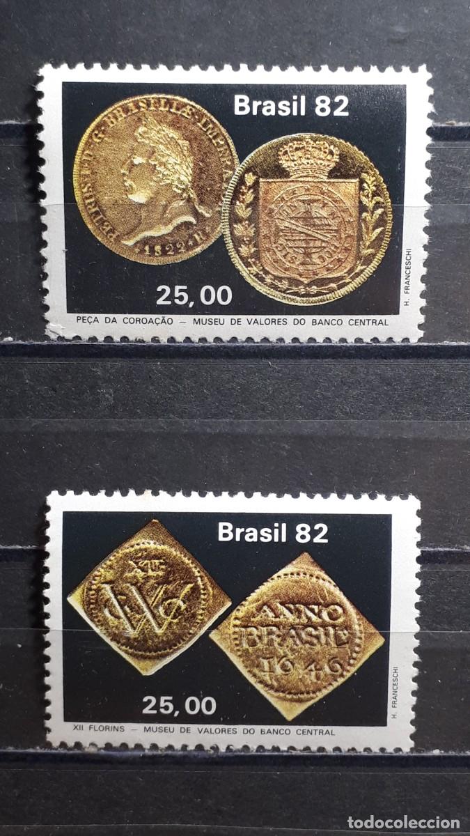 Sellos: BRASIL. A&Ntilde;O 1982. **. YVERT 1557/8 - Foto 1