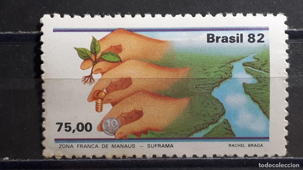Sellos: BRASIL. A&Ntilde;O 1982.**. YVERT 1553 - Foto 1