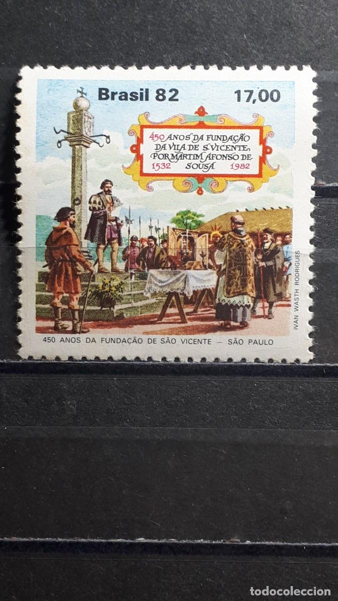 Sellos: BRASIL. A&Ntilde;O 1982.**. YVERT 1539 - Foto 1