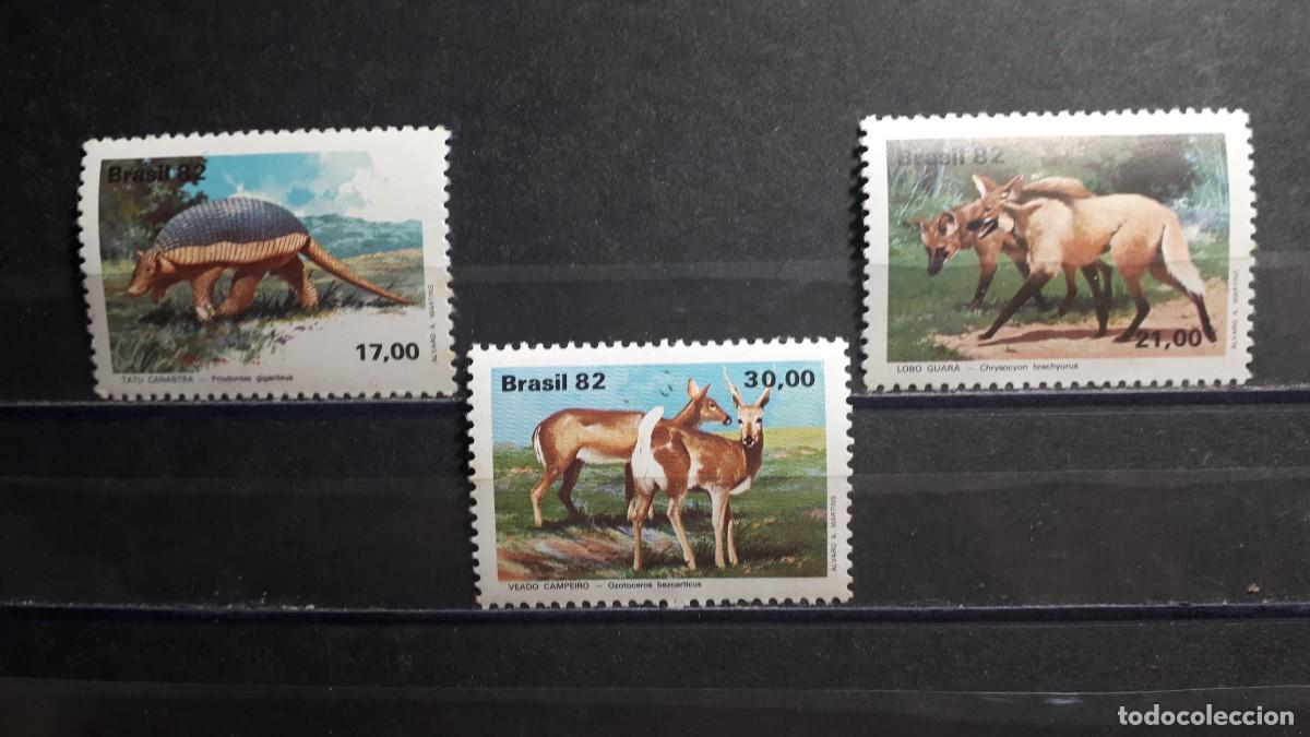 Sellos: BRASIL. A&Ntilde;O 1982.**. YVERT 1540/2 - Foto 1